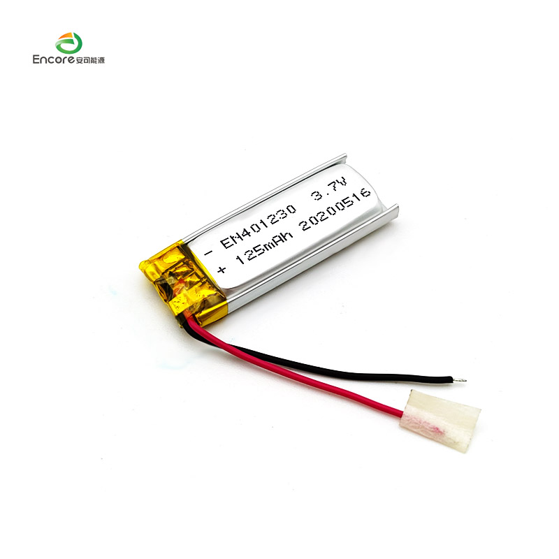 3,7V 125mah Smart Wearable Devices Lipo baterie