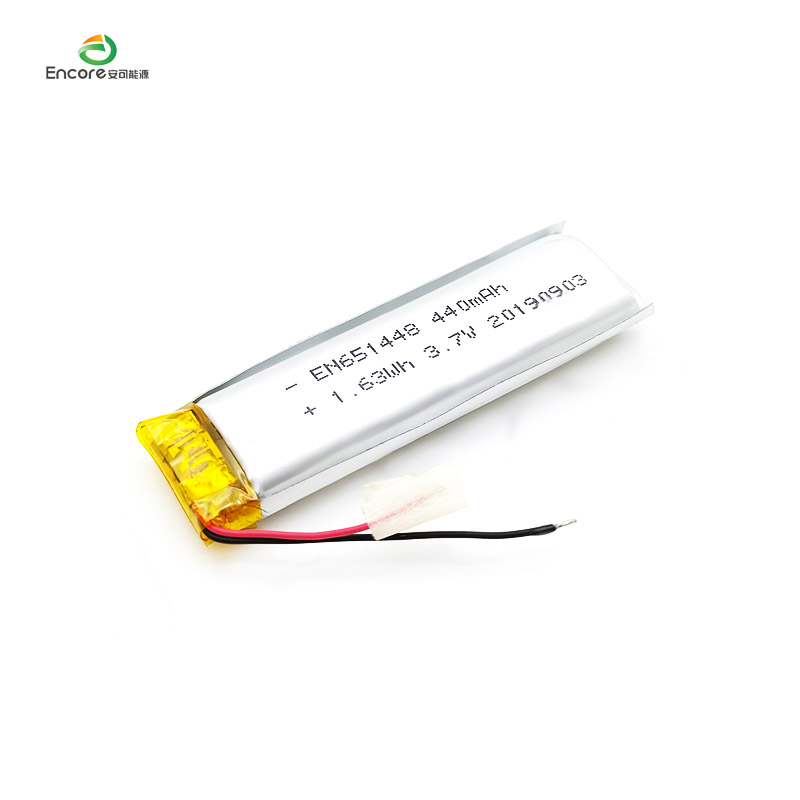 Li-polymerová baterie 3,7V 450mah