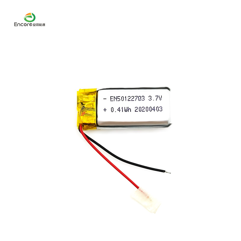 501227 3,7V 110mah lithium-polymerová baterie