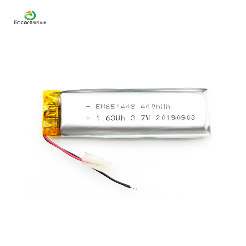 651448 450mah 3,7V lipo baterie