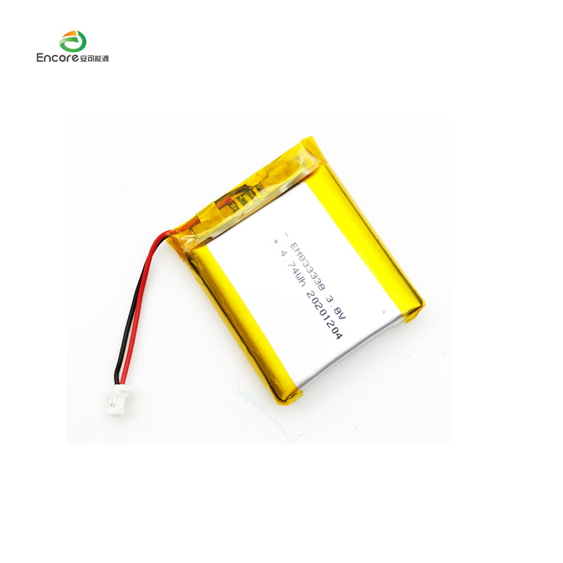 833338 1280mAh 3,8V dobíjecí lipo článek